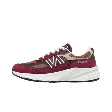 New Balance 990v6 MiUSA Teddy Santis Burgundy Tan - U990BT6 - View 1 | Next Step