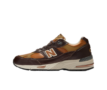 New Balance 991 MiUK Chocolate Plum - M991LB1 - View 1 | Next Step
