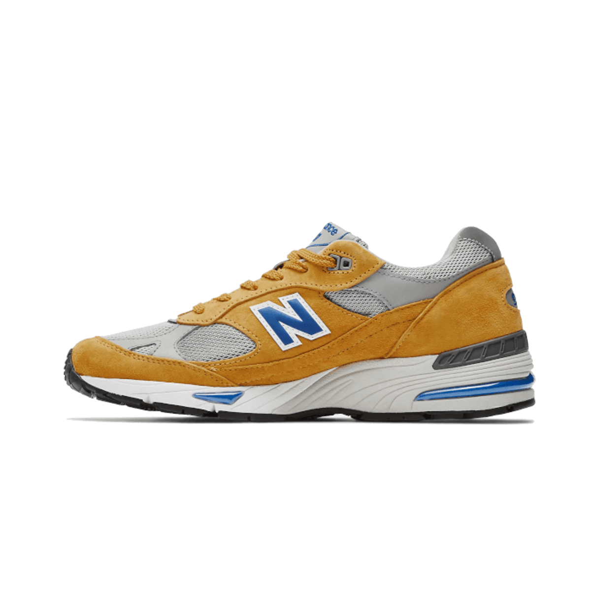 New Balance 991 Yellow Blue