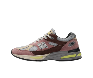New Balance 991v2 MiUK Rosewood - U991MG2 - View 1 | Next Step
