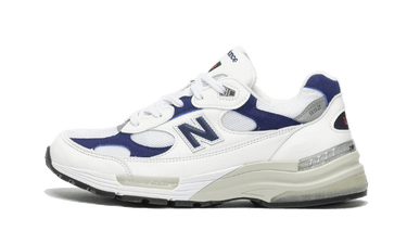 New Balance 992 White Navy - M992EC - View 1 | Next Step