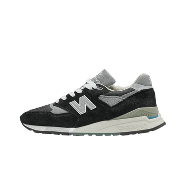 New Balance 998 MiUSA Black Silver | Next Step