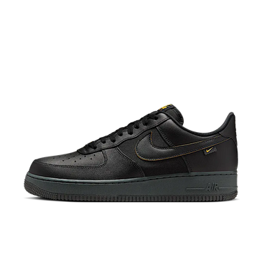Nike Air Force 1 07 Black University Gold - FZ4617-001 - View 1 | Next Step