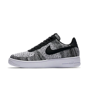 Nike Air Force 1 Flyknit 2 Black Pure Platinum | Next Step