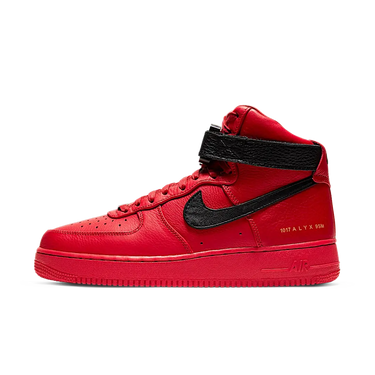 Nike Air Force 1 High 1017 ALYX 9SM Red Black - CQ4018-601 - View 1 | Next Step