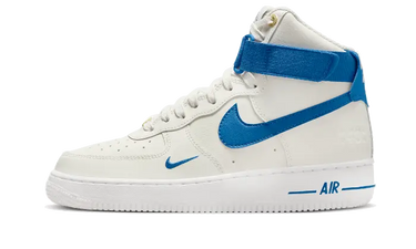Nike Air Force 1 High 40th Anniversary White Blue - DQ7584-100 - View 1 | Next Step