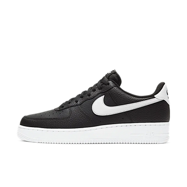 Nike Air Force 1 Low '07 Black White Pebbled Leather - CT2302-002 - View 1 | Next Step