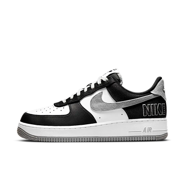 Nike Air Force 1 Low '07 EMB Raiders Black White - CT2301-001 - View 1 | Next Step