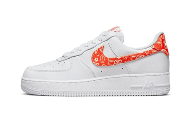 Nike Air Force 1 Low '07 Essential Orange Paisley - DJ9942-102 - View 1 | Next Step
