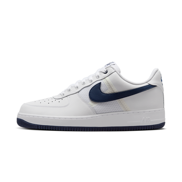 Nike Air Force 1 Low '07 LV8 SE Mesh Tape White Midnight Navy | Next Step