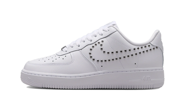 Nike Air Force 1 Low '07 LV8 Triple White Metallic Silver - IW1234-100 - View 1 | Next Step
