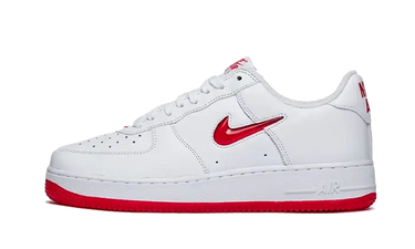Nike Air Force 1 Low '07 Retro Color of the Month Jewel Swoosh University Red - FN5924-101 - View 1 | Next Step