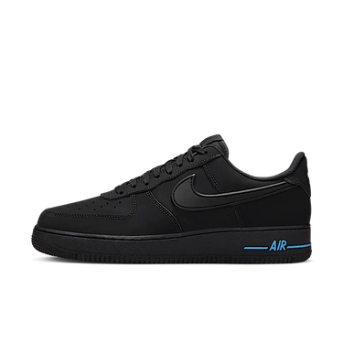 Nike Air Force 1 Low '07 SE Black University Blue - HV6223-001 - View 1 | Next Step