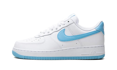 Nike Air Force 1 Low '07 White Aquarius Blue - FQ4296-100 - View 1 | Next Step