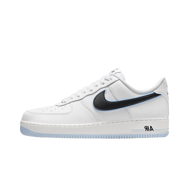 Nike Air Force 1 Low 07 White Black Hydrogen Blue - IQ7593-100 - View 1 | Next Step
