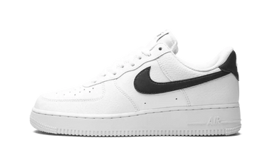 Nike Air Force 1 Low '07 White Black Pebbled Leather - CT2302-100 - View 1 | Next Step
