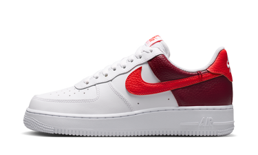 Nike Air Force 1 Low '07 White Light Crimson Gold Charm Bracelet - IR0872-101 - View 1 | Next Step