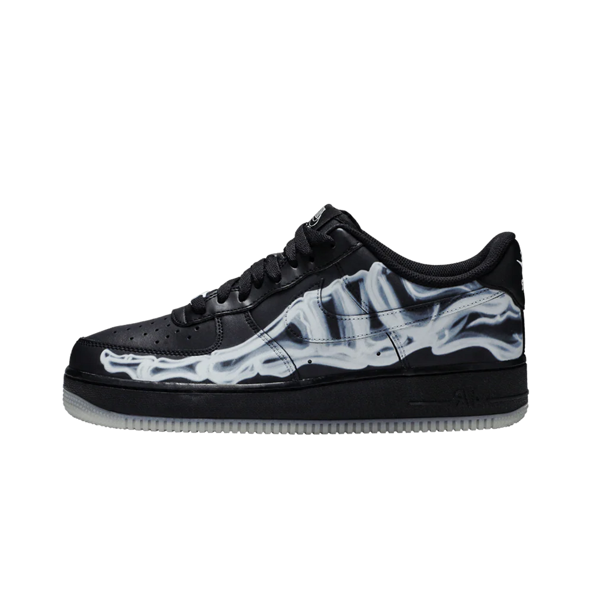Nike Air Force 1 Low Black Skeleton Halloween (2019)