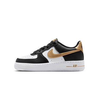 Nike Air Force 1 Low Black White Metallic Gold - CT3839-009 - View 1 | Next Step