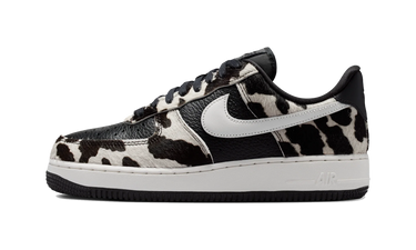 Nike Air Force 1 Low Cow Print Black - IO0442-001 - View 1 | Next Step