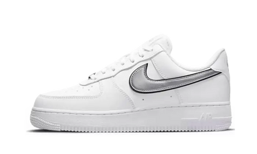 Nike Air Force 1 Low Essential White Metallic Silver - DD1523-100 - View 1 | Next Step