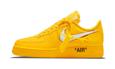 Nike Air Force 1 Low Off-White University Gold Metallic Silver | Next Step