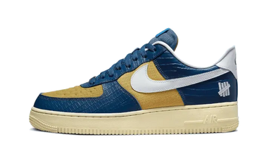 Nike Air Force 1 Low SP Undefeated 5 On It Blue Yellow Croc - DM8462-400 - View 1 | Next Step