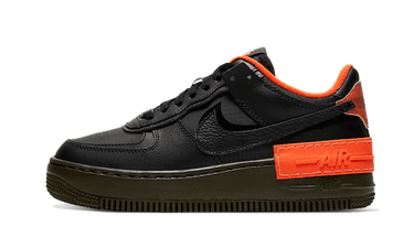 Nike Air Force 1 Low Shadow Black Hyper Crimson Cargo Khaki - CQ3317-001 - View 1 | Next Step