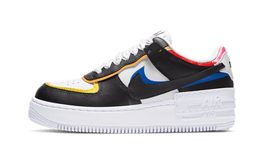 Nike Air Force 1 Low Shadow White Black Multi-Color - DC4462-100 - View 1 | Next Step