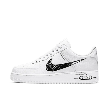 Nike Air Force 1 Low Sketch Black - CW7581-101 - View 1 | Next Step