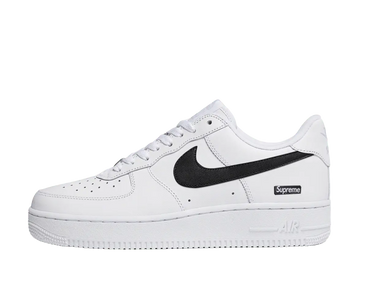 Nike Air Force 1 Low Supreme White Black - CU9225-102 - View 1 | Next Step