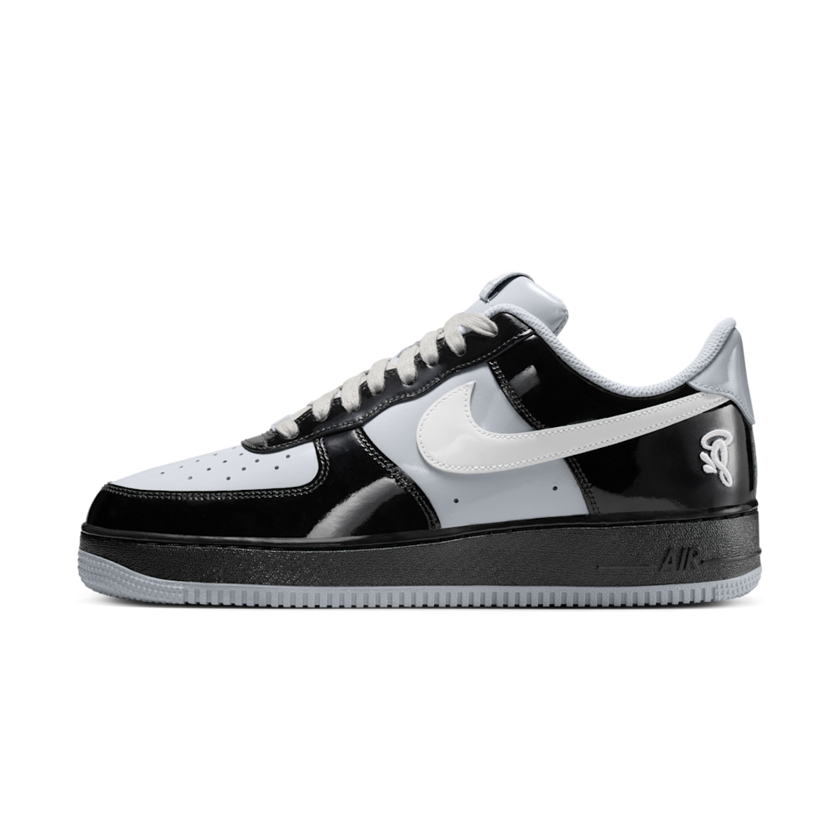 Nike Air Force 1 Low Syna Central Cee Black White Smoke Grey