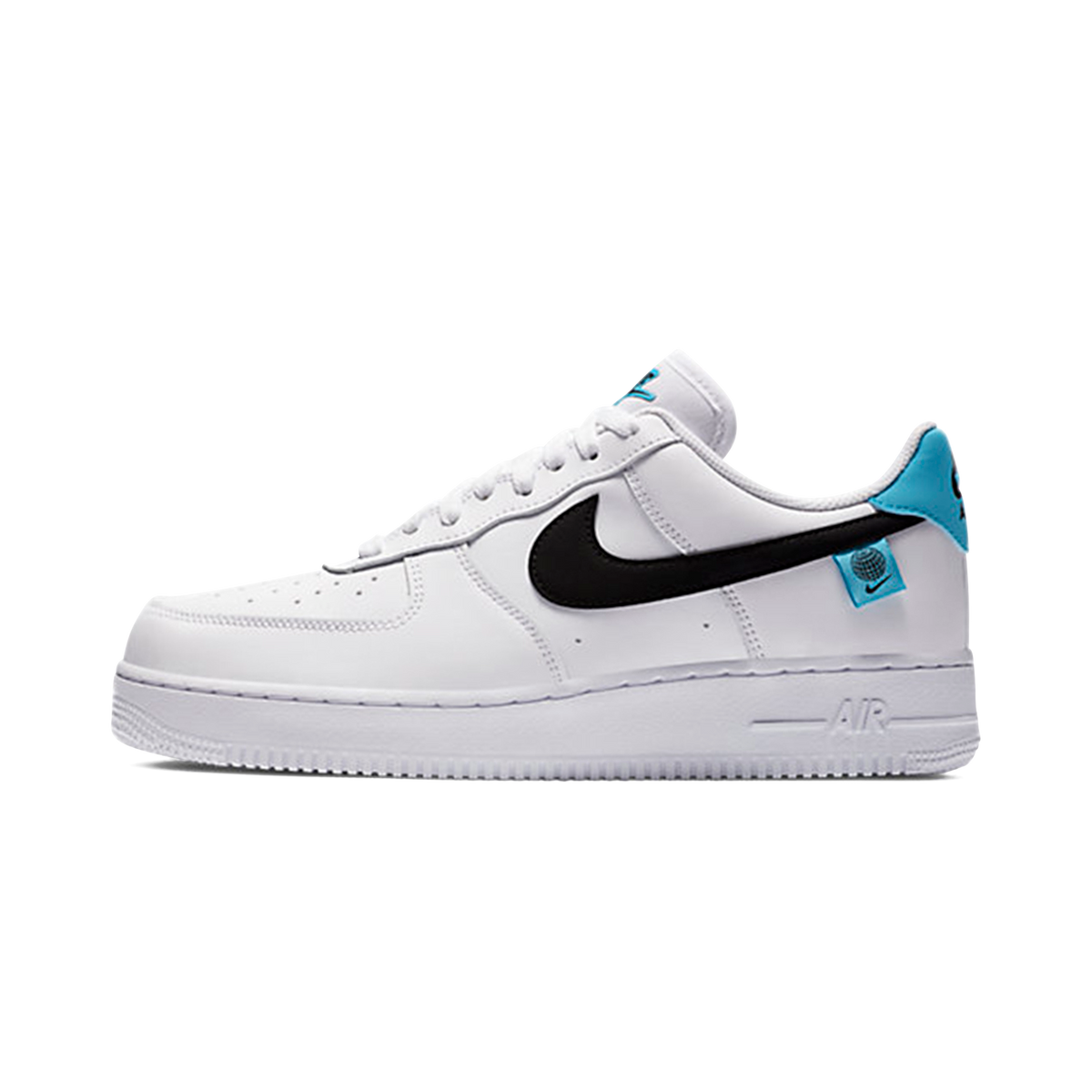 Nike Air Force 1 Low Worldwide White Blue Fury Black