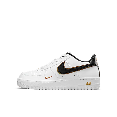 Nike Air Force 1 Low '07 LV8 Double Swoosh White Metallic Gold Next Step