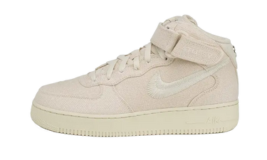 Nike Air Force 1 Mid Stussy Fossil - DJ7841-200 - View 1 | Next Step