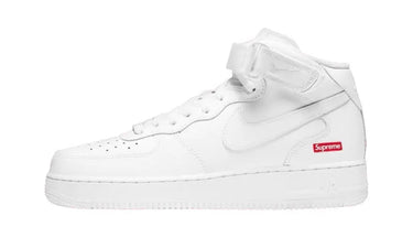 Nike Air Force 1 Mid Supreme White | Next Step