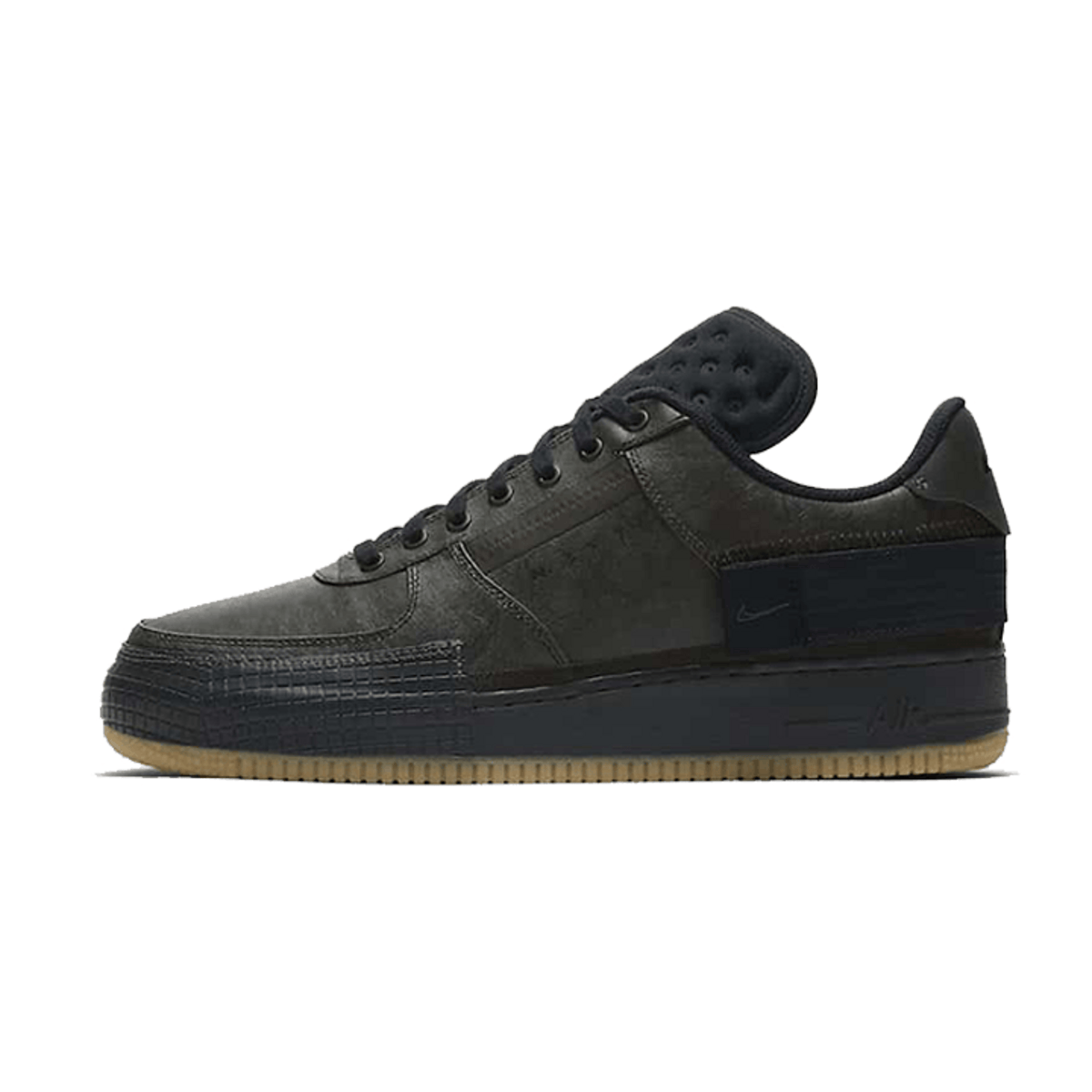 Nike Air Force 1 Type Black Gum
