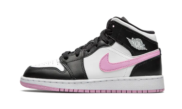 Nike Air Jordan 1 Mid White Light Arctic Pink - 555112-103 - View 1 | Next Step