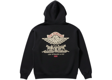 Nike Air Jordan x Levi's Full Zip Hoodie Black | Next Step