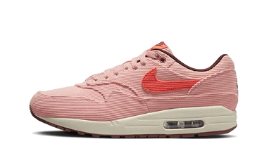 Nike Air Max 1 PRM Corduroy Coral Stardust - FB8915-600 - View 1 | Next Step