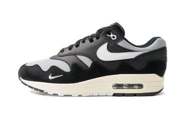 Nike Air Max 1 Patta Black Grey (With Bracelet) - D00299-001 - View 1 | Next Step
