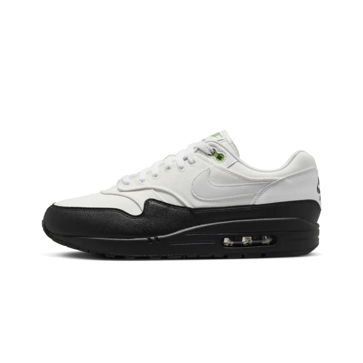 Nike Air Max 1 White Black Chlorophyll