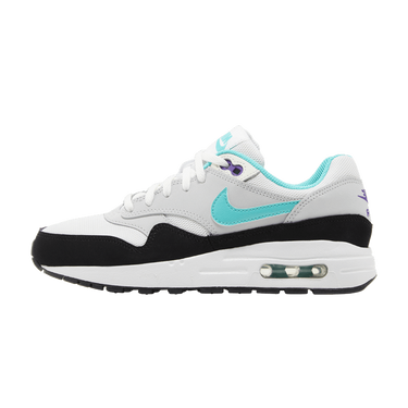 Nike Air Max 1 White Pure Platinum Court Purple Hyper Jade (GS) - DZ3307-114 - View 1 | Next Step