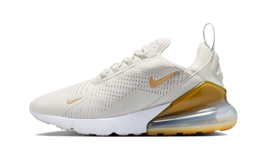 Nike Air Max 270 Light Bone Metallic Gold - HJ3222-006 - View 1 | Next Step