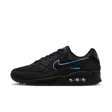Nike Air Max 90 Black University Blue - FJ4218-001 - View 1 | Next Step