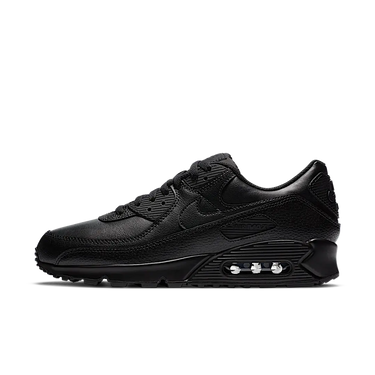 Nike Air Max 90 Leather Triple Black | Next Step