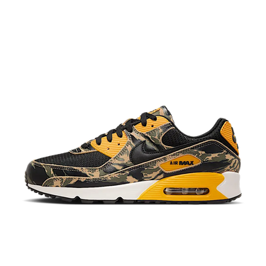 Nike Air Max 90 Premium Black University Gold Camo - IF1721-001 - View 1 | Next Step