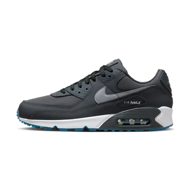 Nike Air Max 90 Reflective Swoosh Anthracite Industrial Blue - FV0381-001 - View 1 | Next Step