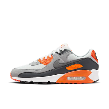 Nike Air Max 90 Summit White Safety Orange Dark Smoke Grey Smoke Grey | Next Step