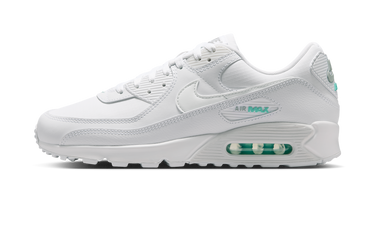 Nike Air Max 90 White Hyper Turquoise - IB7680-101 - View 1 | Next Step